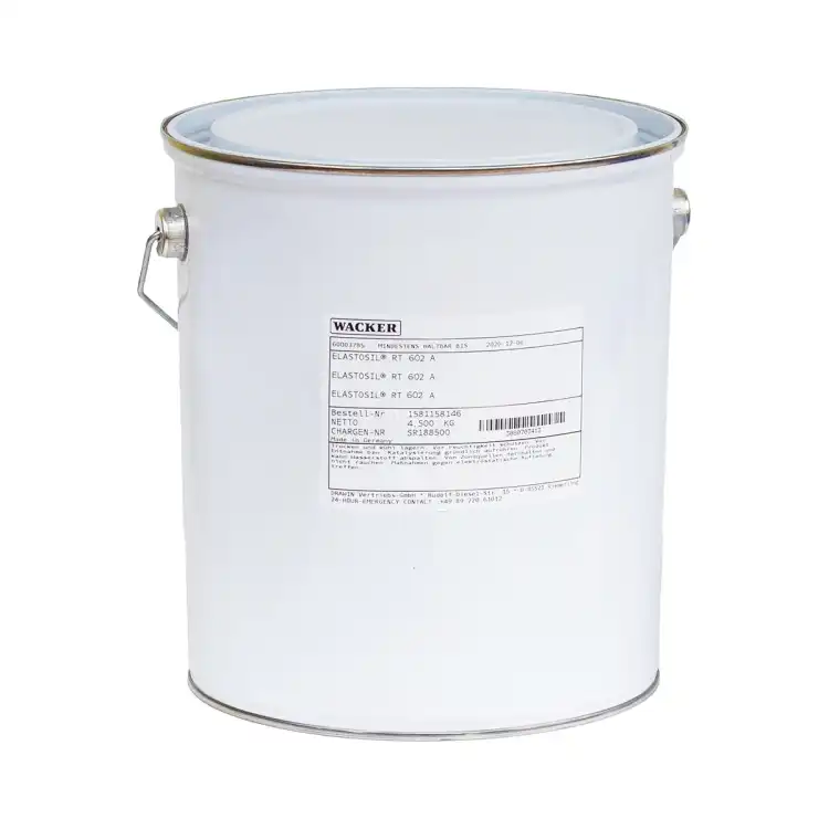 WACKER ELASTOSIL RT 602 A/B 5kg – silikon do zalewania elektroniki i ochrony komponentów, Shore A 45 – zdjęcie 3