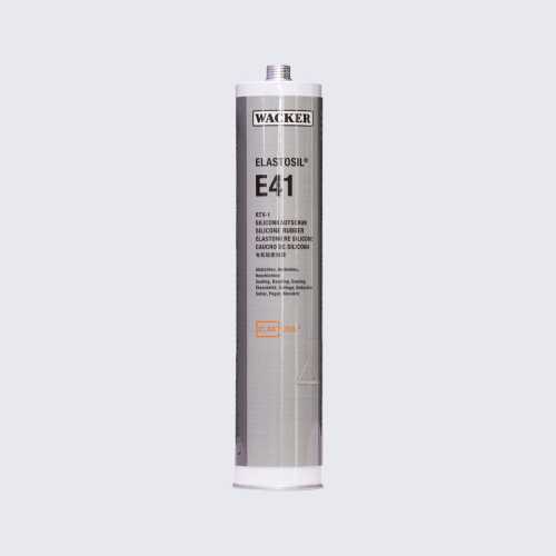 WACKER ELASTOSIL E41 TF 310ml – przezroczysty silikon klejąco-uszczelniający do elektroniki i montażu, Shore A 40