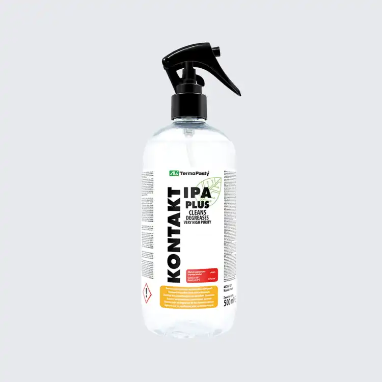 KONTAKT IPA PLUS 500ml – środek do czyszczenia i odtłuszczania powierzchni oraz elektroniki na bazie alkoholu izopropylowego (IPA)