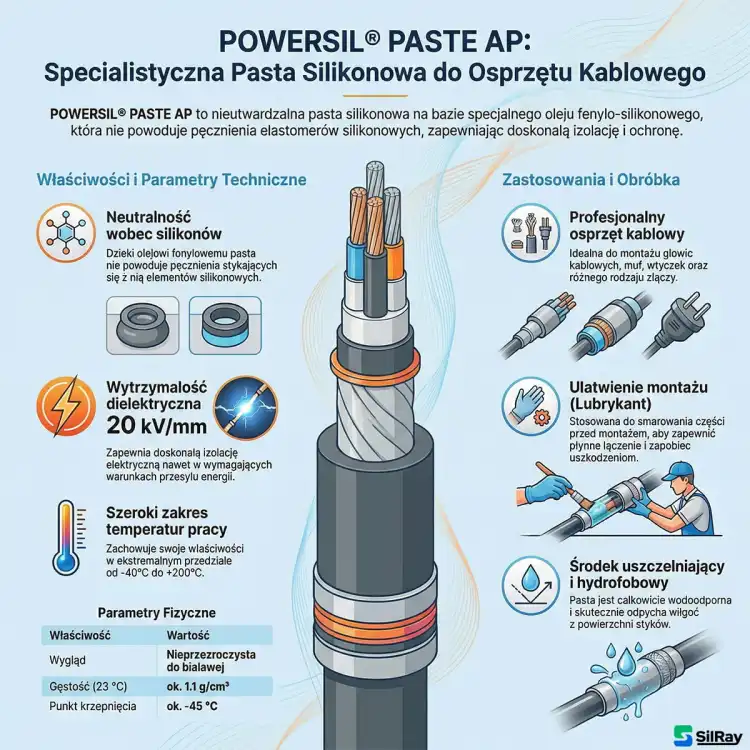 WACKER POWERSIL Paste AP 90ml – pasta silikonowa do ochrony i izolacji elektrycznej, przezroczysta – zdjęcie 2