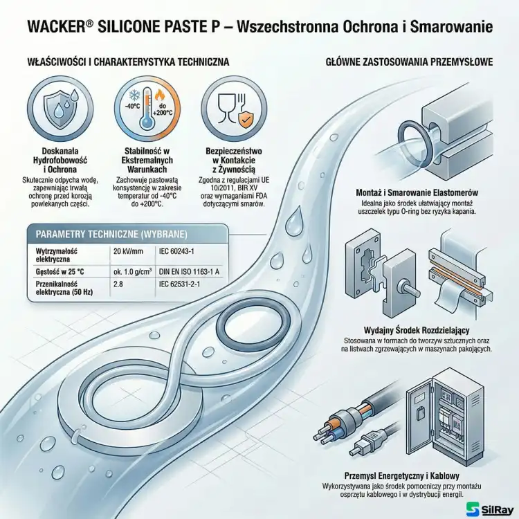 WACKER PASTE P 1kg – pasta do smarowania, ochrony i ułatwiania montażu – zdjęcie 2