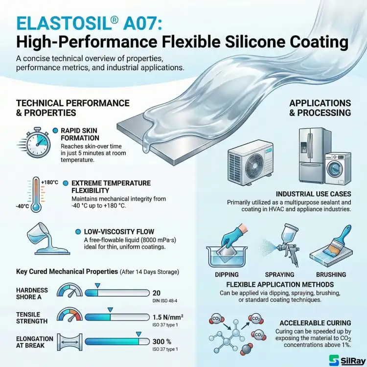 WACKER ELASTOSIL A07 90ml – silikon do powlekania i uszczelniania elementów technicznych, Shore A 20 – zdjęcie 4