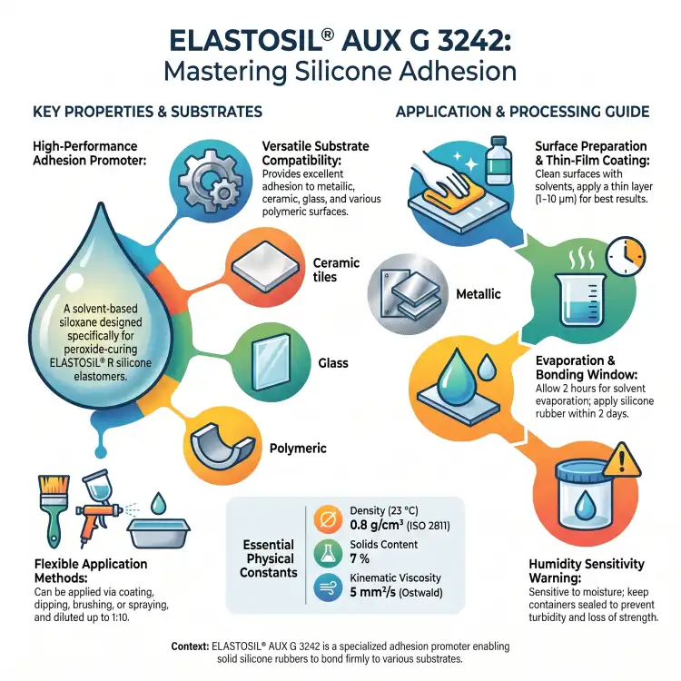 WACKER ELASTOSIL AUX G3242 20kg – środek pomocniczy do poprawy przyczepności silikonów, primer do powierzchni – zdjęcie 2