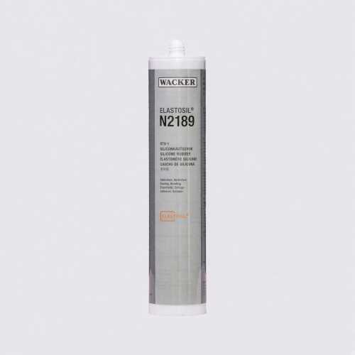 WACKER ELASTOSIL N2189 310ml – czarny silikon RTV-1, UL94 do uszczelniania i klejenia, Shore A 45