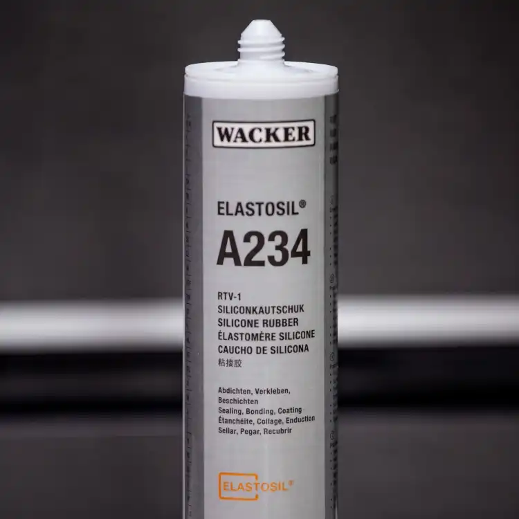 WACKER ELASTOSIL A234 310ml – zbliżenie kartusza z etykietą